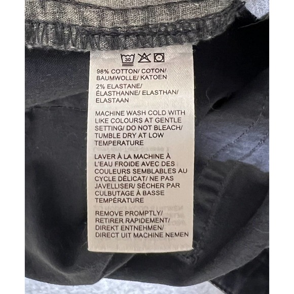 Saks Fifth Avenue Straight Leg Pants Mens Size 34x32 Stretch Blue‎ 5 Pocket - Picture 4 of 10